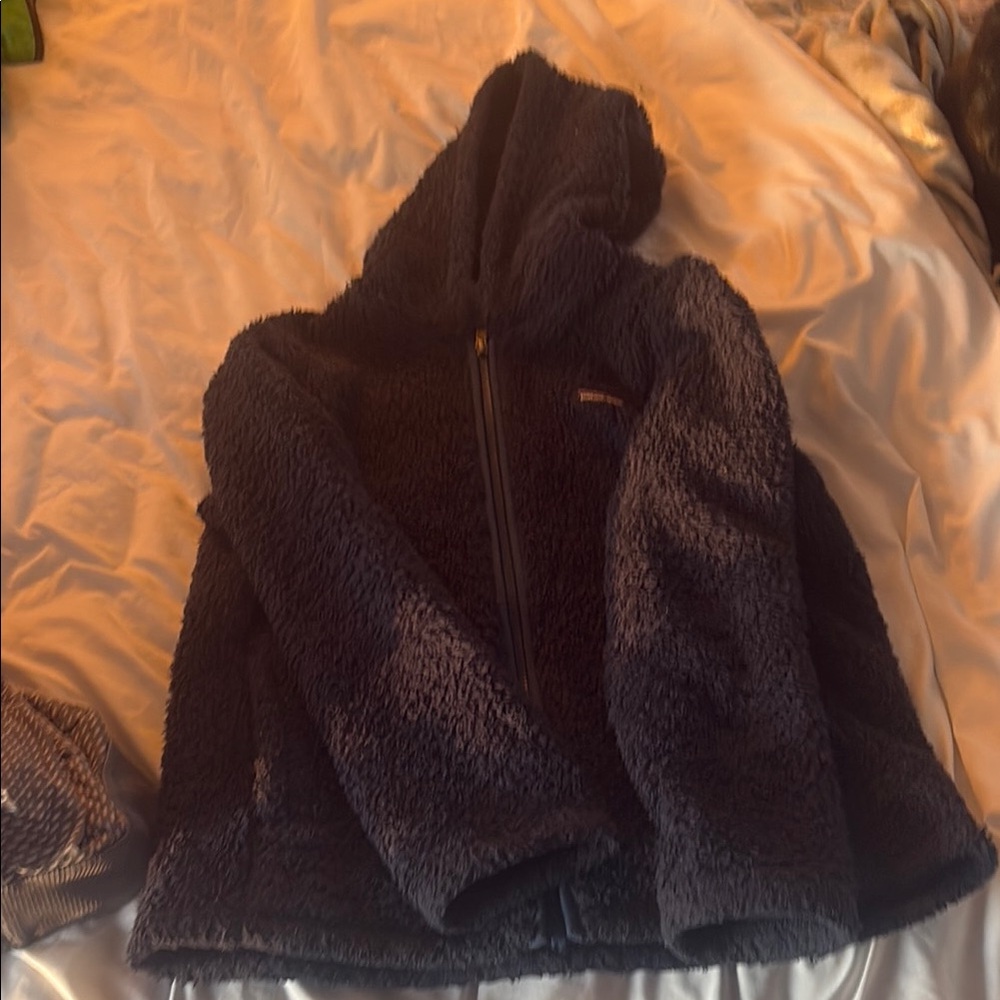 Patagonia Kids' Cozy Hooded Jacket in Navy